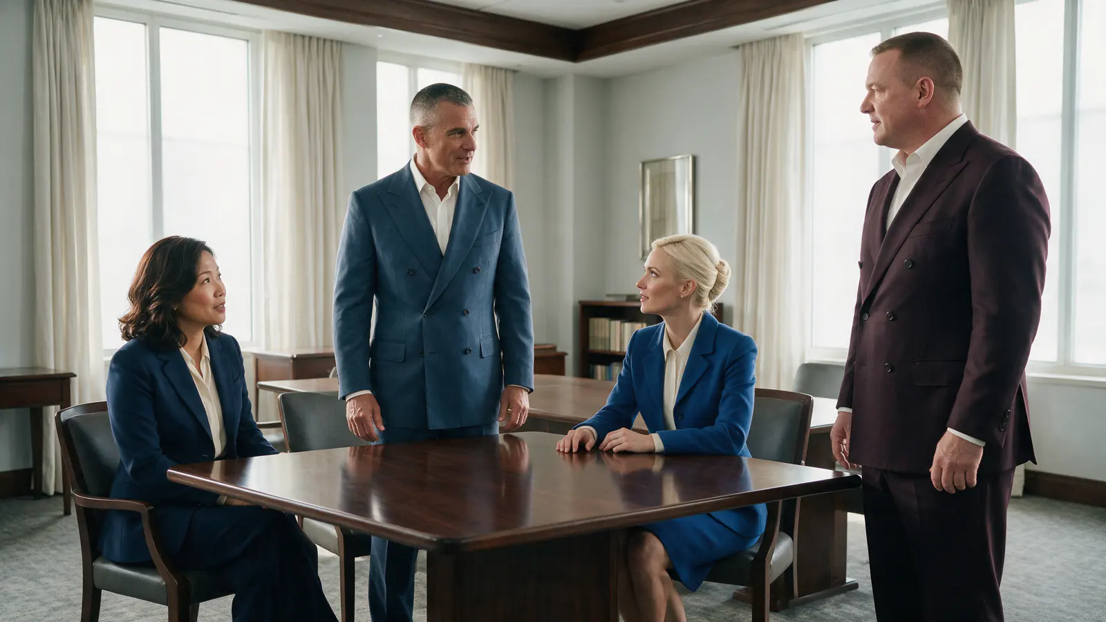 A portfolio CEO, CFO, operating partner, and functional leader agree the first workflow owner.